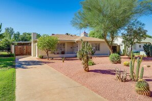 Home Exterior | Pet Friendly w/ Fee | Spacious Yard