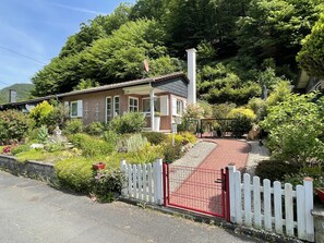 Freistehendes Ferienhaus, komplett blickgeschützt