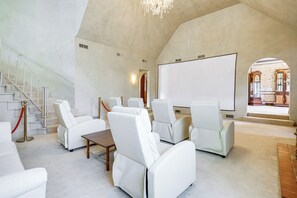 Living Area | Home Theater System | Fireplace Not For Guest Use