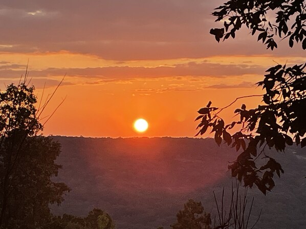 Sunrise from balcony