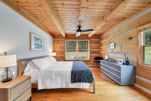 Main level King Bedroom with ensuite