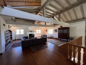 One of the4 living rooms.