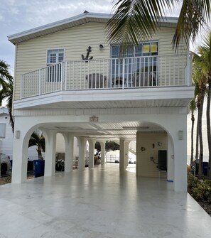 Front view of the house