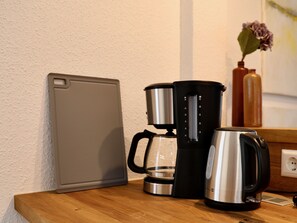 Kaffe och/eller kaffebryggare