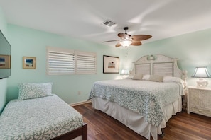 Guest room is perfect for a family with young children!