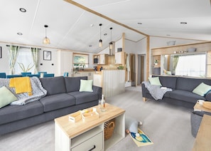 Diamond Lodge 3 bed - Perran Heights Holiday Park, Penhallow