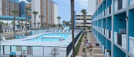 Pool View From Balcony