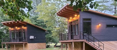 You are renting both cabins for price listed