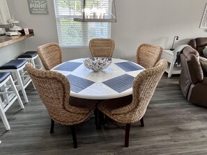 Family dinners, brunch, or just some board games.  It all takes place here!