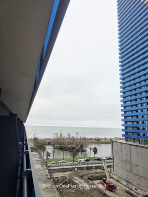 Blick von der Unterkunft