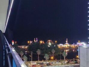 Blick von der Unterkunft