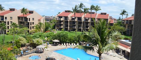 View of Community Pool from Lanai
