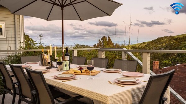 Outdoor entertaining | Amazing views