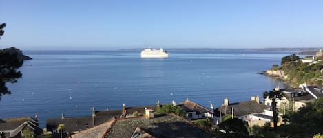 Utsikt mot havet/stranden