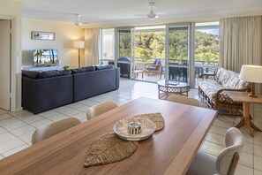 Dining and open living Poinciana 109 Hamilton Island