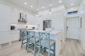 Kitchen with Barstool Seating