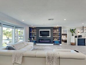 Living Room with Smart TV