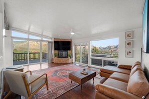 Exceptional views from the living room
