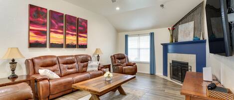 Norman Vacation Rental | 3BR | 2BA | 1,562 Sq Ft | Small Step for Entry