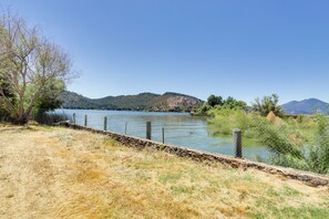 Cabin Exterior | Clear Lake Views & Access