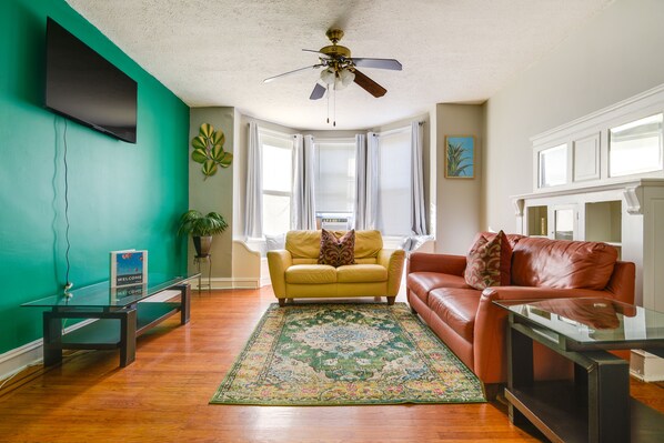 Baltimore Vacation Rental | 1BR | 1BA | Stairs Required | 900 Sq Ft