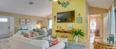 Cape Coral Vacation Rental | 3BR | 2BA | 1,909 Sq Ft | Step-Free Access