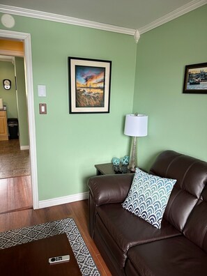 Another view of the Starboard living room