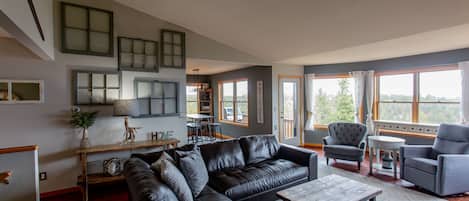 Open concept living space