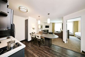 Kitchen and dining area