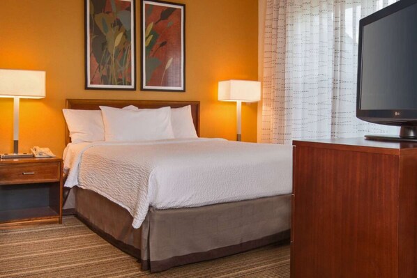 Queen-sized bed!