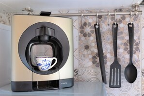 Kaffe och/eller kaffebryggare