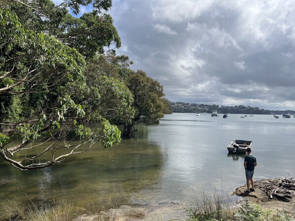 A walk to the water close by