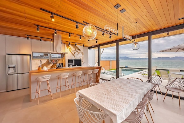 Dining area,Sea view