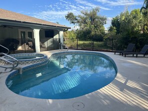 Fenced in Pool