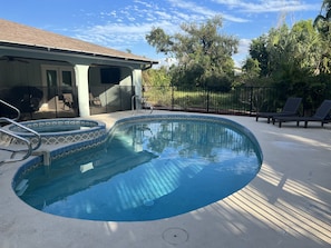 Fenced in Pool