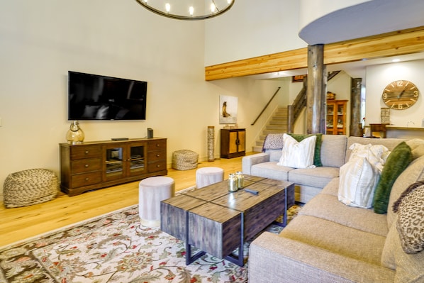 Park City Vacation Rental | 2BR | 2.5BA | 2,200 Sq Ft | 3 Steps Required