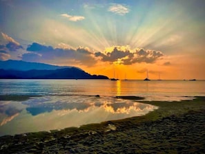 Hanalei Bay Sunset.