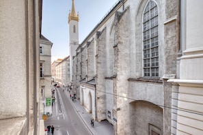 Blick von der Unterkunft