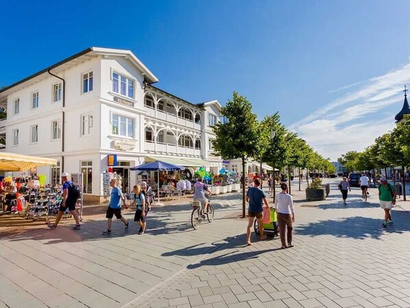 Villa Hildegard-Strandnähe-Balkon-im Zentrum von Binz/6