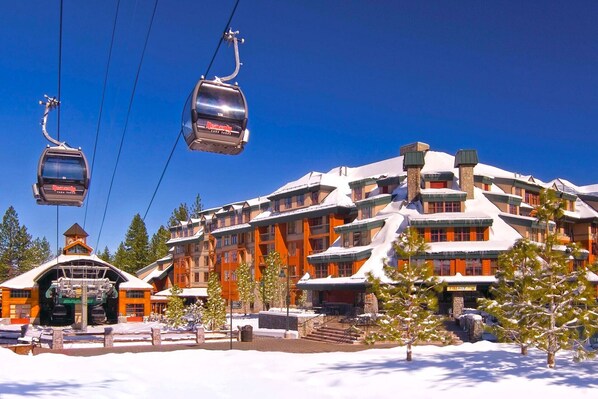 Ski Lifts right outside