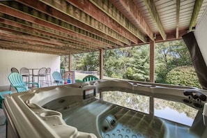 Bain à remous extérieur