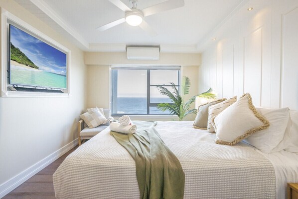 Imaging waking up to the view or watching Netflix while listening to the waves