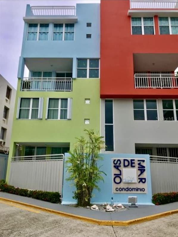 Front of building