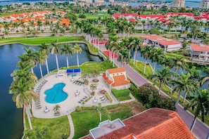 Community Pool & Hot Tub | Water Views