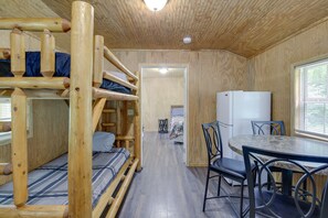 Living Area | Twin Bunk Bed | Dining Area