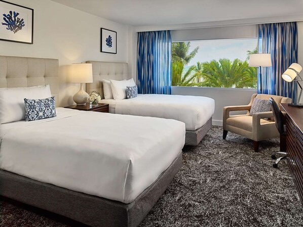 Two double beds