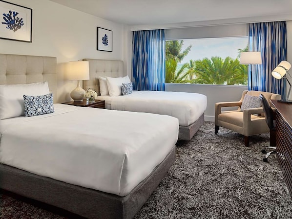 Two double beds