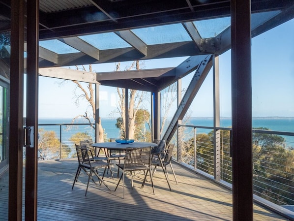 Upper Deck with view to Phillip Island