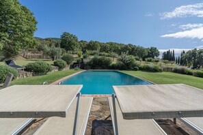 Autumn, Building Exterior, Garden, Pool, Spring, Summer