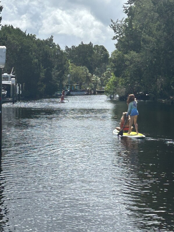 Canal-front views and outdoor fun!